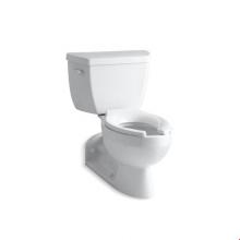 Kohler 3652-0 - Barrington™ Two-piece elongated 1.0 gpf toilet with Pressure Lite® flushing technology and