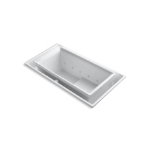 Kohler 1189-RE-0 - sok® 63'' x 31-1/2'' drop-in Effervescence bath with left-hand drain