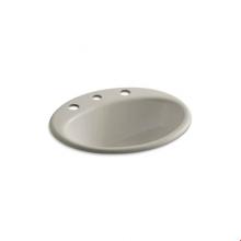 Kohler 2905-8-G9 - Farmington® Drop-in bathroom sink with 8'' widespread faucet holes