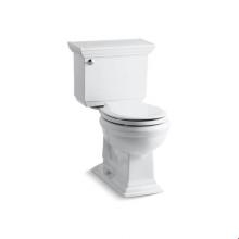 Kohler 3933-U-0 - Memoirs® Stately Two-piece round-front 1.28 gpf chair height toilet with insulated tank