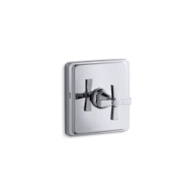 Kohler T13173-3A-CP - Pinstripe® Pure MasterShower® temperature control valve trim with Lever handle