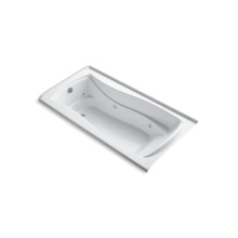 Kohler 1257-LW-0 - Mariposa® 72'' x 36'' alcove whirlpool bath with Bask® heated surfac