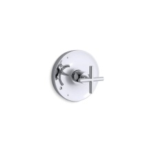 Kohler TS14423-3-CP - Purist® Rite-Temp® valve trim with cross handle