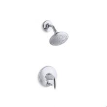 Kohler T45108-4-CP - Alteo® Rite-Temp® shower trim set with push-button diverter, valve not included