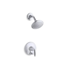 Kohler T45108-4-CP - Alteo® Rite-Temp® shower trim set with push-button diverter, valve not included
