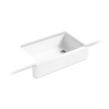 Kohler 6489-0 - Whitehaven® 35-3/4'' undermount single-bowl farmhouse kitchen sink