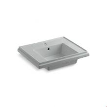 Kohler 2757-1-95 - Tresham® 24'' pedestal bathroom sink basin with single faucet hole