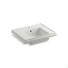 Kohler 2757-1-NY - Tresham® 24'' pedestal bathroom sink basin with single faucet hole