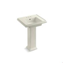 Kohler 2844-4-96 - Tresham® 24'' pedestal bathroom sink with 4'' centerset faucet holes