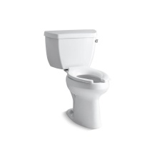 Kohler 3493-TR-0 - Highline® Classic Two-piece elongated toilet, 1.6 gpf