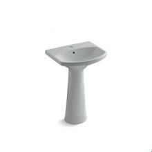 Kohler 2362-1-95 - Cimarron® Pedestal bathroom sink with single faucet hole