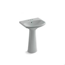 Kohler 2362-4-95 - Cimarron® Pedestal bathroom sink with 4'' centerset faucet holes