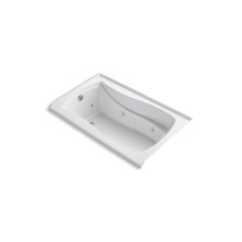 Kohler 1239-LW-0 - Mariposa® 60'' x 36'' alcove whirlpool bath with Bask® heated surfac