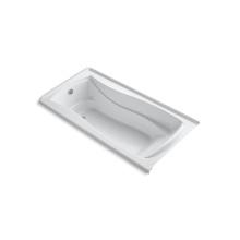 Kohler 1239-GHLF-0 - Mariposa® 60'' x 36'' alcove Heated BubbleMassage™ air bath, left drain