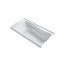 Kohler 1257-RW-0 - Mariposa® 72'' x 36'' alcove whirlpool bath with Bask® heated surfac