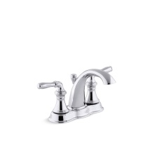Kohler 393-N4-CP - Devonshire® Centerset bathroom sink faucet, 1.2 gpm