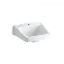 Kohler 1722-0 - Chesapeake™ 19-1/4'' x 17-1/4'' wall-mount/concealed arm carrier bathroom si