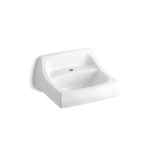 Kohler 2007-0 - Kingston™ 21-1/4'' x 18-1/8'' wall-mount/concealed arm carrier arm bathroom
