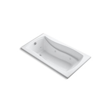 Kohler 1224-W1-0 - Mariposa® 66'' x 35-7/8'' drop-in whirlpool bath with Bask® heated s