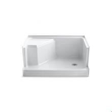 Kohler 9488-0 - Memoirs® 48'' x 36'' single threshold right-hand drain shower base with i