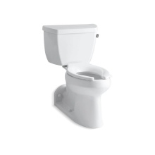 Kohler 3578-RA-0 - Barrington™ Two-piece elongated toilet, 1.0 gpf