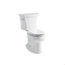 Kohler 3998-U-0 - Wellworth® Two-piece elongated 1.28 gpf toilet with insulated tank