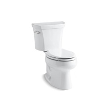 Kohler 3978-0 - Wellworth® Two-piece elongated toilet, 1.6 gpf