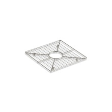 Kohler 3142-ST - Poise® Stainless steel sink rack, 13-3/16'' x 13-3/16'', for kitchen and