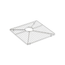 Kohler 6646-ST - Vault™ Strive® Stainless steel sink rack for left bowl, 16-15/16'' x 15-15/16&apo