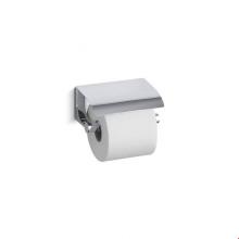 Kohler 11584-CP - Loure® Covered horizontal toilet paper holder