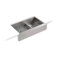 Kohler 3945-NA - Vault™ Smart Divide® 35-1/2'' undermount double-bowl farmhouse kitchen sink