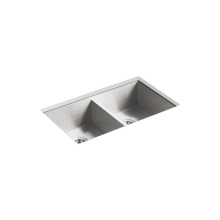 Kohler 3820-NA - Vault™ 32'' undermount double-bowl kitchen sink