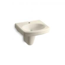 Kohler 2035-1-47 - 22'' oval wall-mount bathroom sink