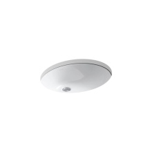 Kohler 2211-0 - Caxton® 21-1/4'' oval undermount bathroom sink