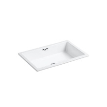 Kohler 2297-G-0 - Kathryn® 24'' rectangular undermount bathroom sink with glazed underside