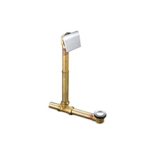 Kohler 7148-AF-CP - Tea-for-Two® 1-1/2'' contoured pop-up drain and overflow for above- or through-the-
