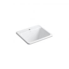 Kohler 19017-1-0 - Glen Falls™ 25'' top-/undermount single-bowl utility sink