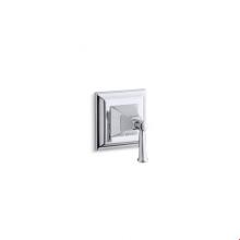 Kohler T10423-4S-CP - Memoirs® Stately Valve trim with lever handle for volume control valve, requires valve