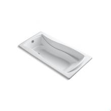 Kohler 1257-GW-0 - Mariposa® Bubblemassage™ Bask™ 6'' Bath