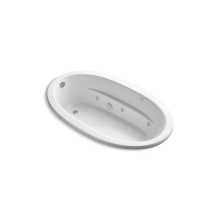 Kohler 1164-W1-0 - Sunward® 72'' x 42'' drop-in whirlpool bath with Bask® heated surfac