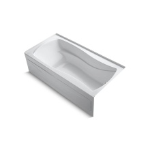 Kohler 1257-GHRA-0 - Mariposa® 72'' x 36'' alcove Heated BubbleMassage™ air bath, right drai