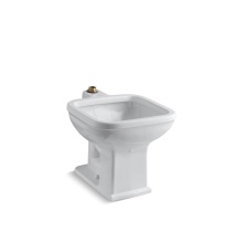 Kohler 6676-0 - Tyrrell™ 21'' x 27-1/8'' floor-mount siphon-jet flushing rim service sink
