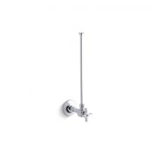 Kohler 7637-CP - 3/8'' NPT angle supply with stop and annealed vertical tube
