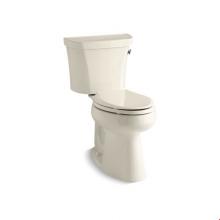 Kohler 3889-RA-47 - Highline® Comfort Height® Two piece elongated 1.28 gpf chair height toilet with right ha