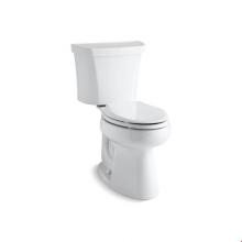 Kohler 5298-TR-0 - Highline® Comfort Height® Two-piece elongated 1.0 gpf chair height toilet with right-han