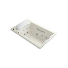 Kohler 1360-H3-96 - RiverBath® 75'' x 45'' drop-in whirlpool with integral fill and heater wi