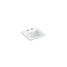 Kohler 6579-2-0 - Northland™ 15'' top-mount single-bowl bar sink