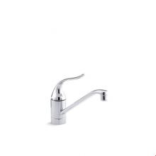 Kohler 15175-F-CP - Coralais® single-hole kitchen sink faucet with 8-1/2'' spout and lever handle