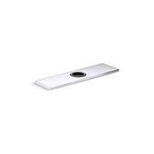Kohler 13479-B-CP - 8'' escutcheon plate for Insight™ and Kinesis® faucet