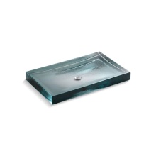 Kohler 2369-CG-B11 - Antilia® 28-3/4'' rectangular vessel bathroom sink, no overflow
